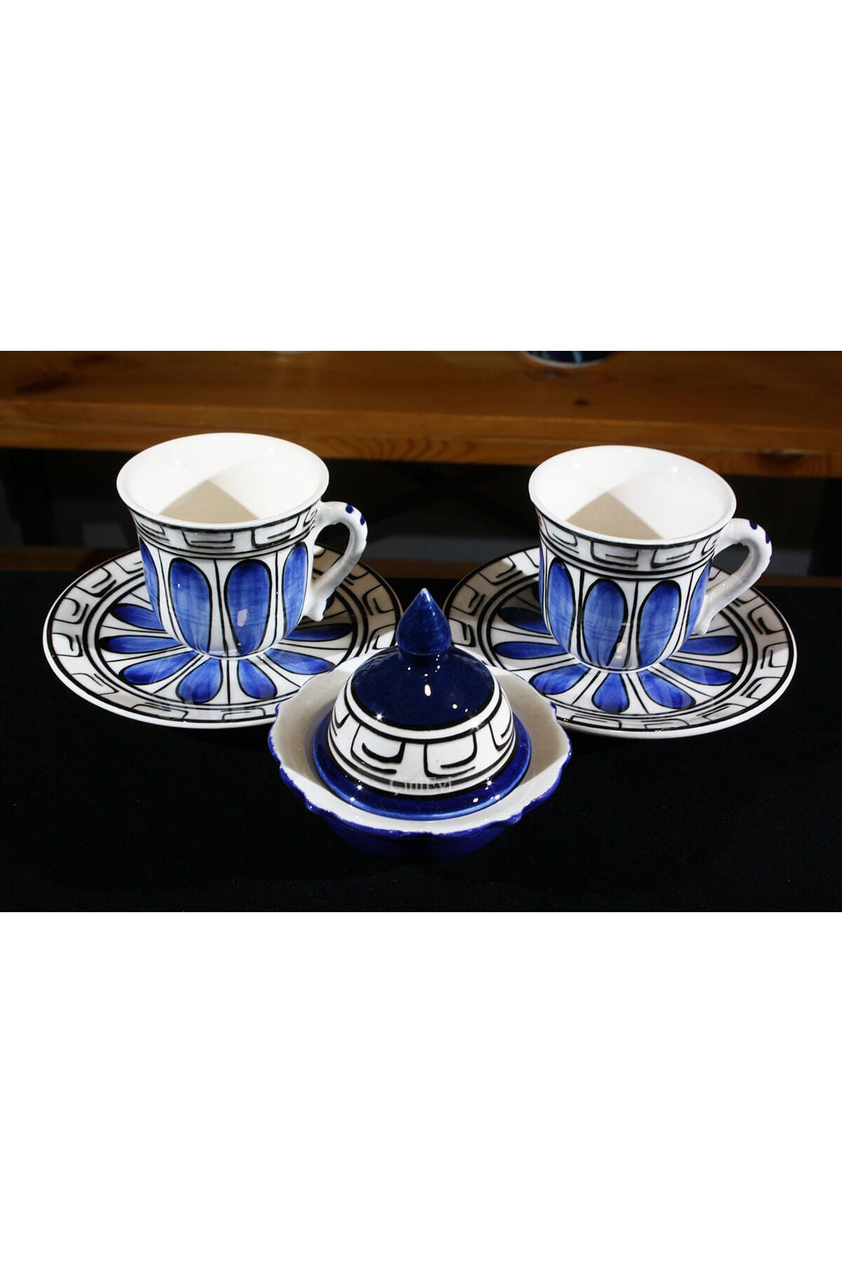 Cini Evi Millet İsi 2-Piece Coffee Set - MALLTURK