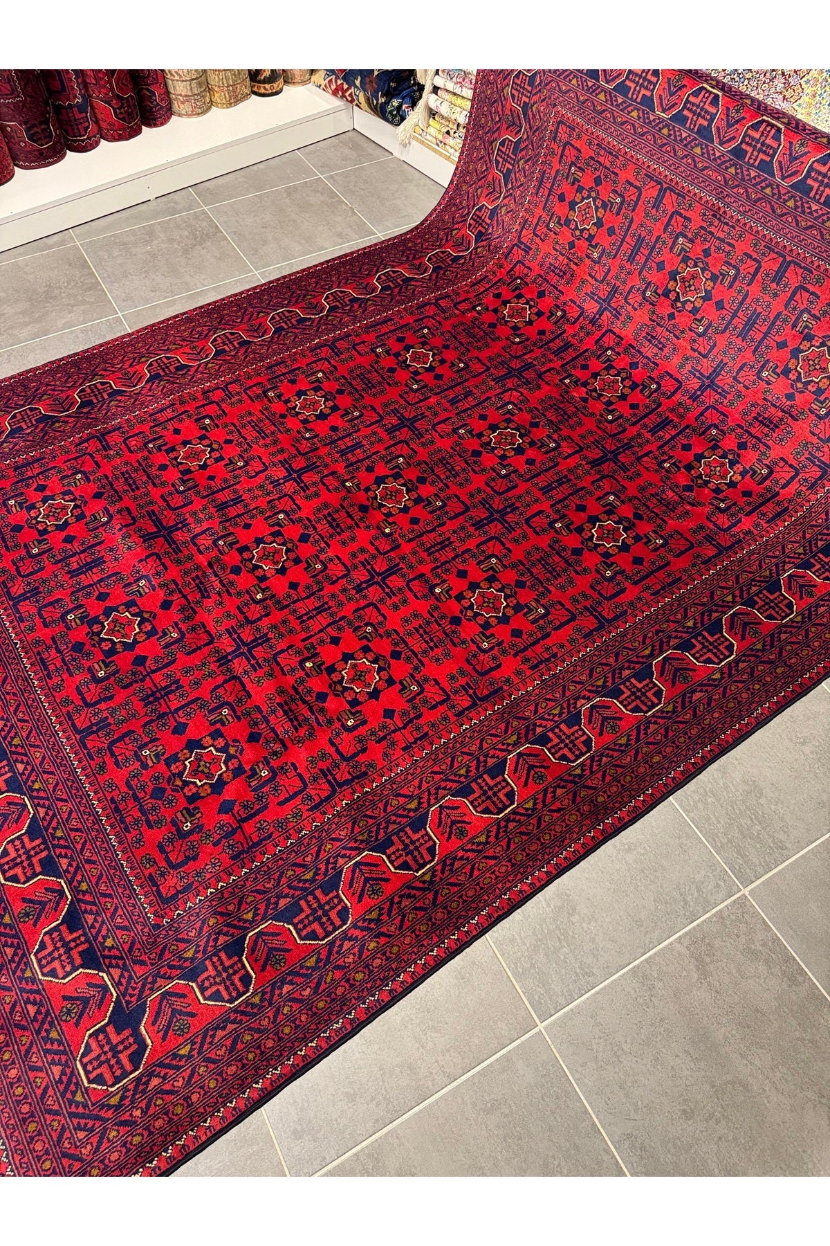 HSD Hand-Woven Afghan Rug Bilicik