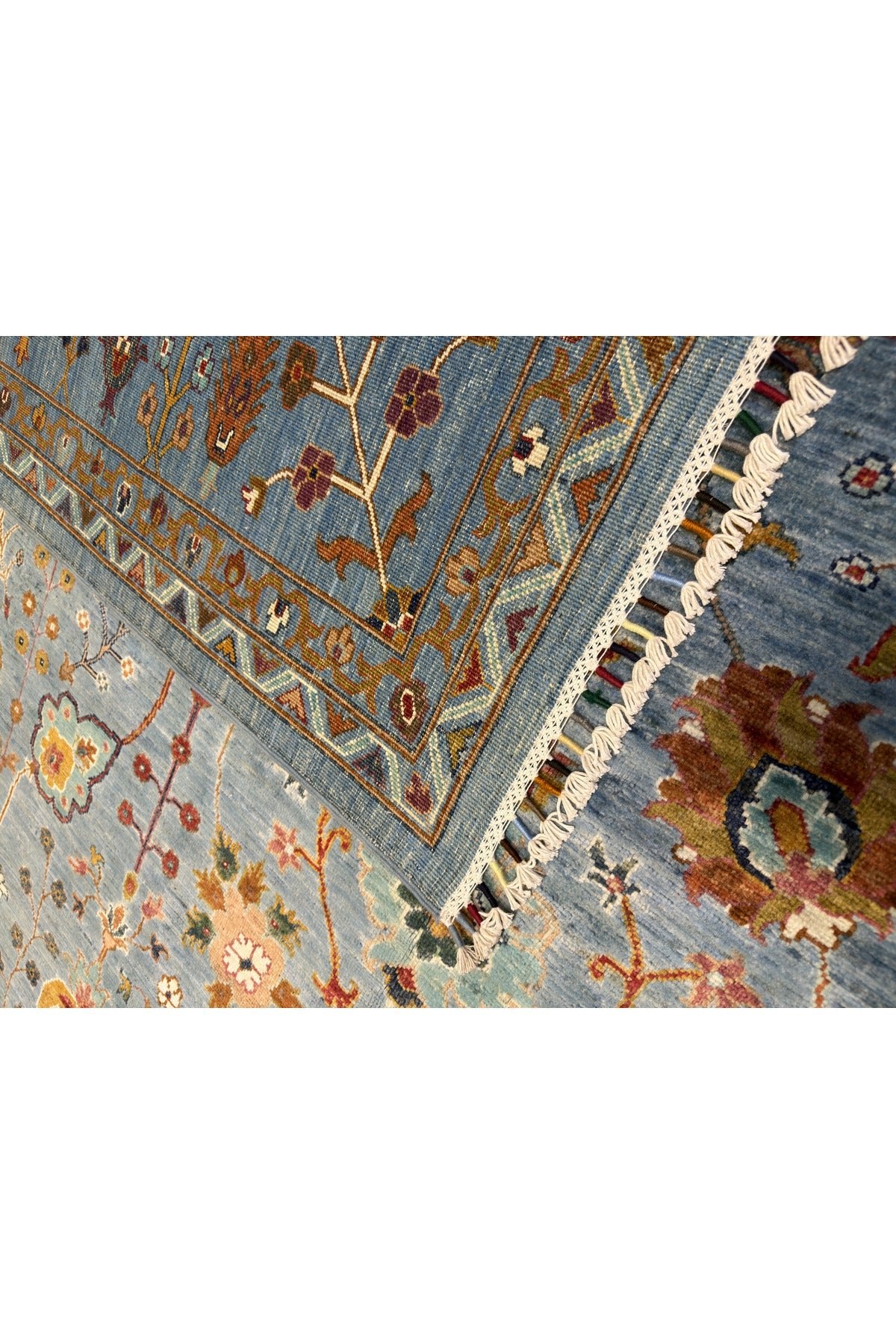 Afgan Rug Hand-Woven 100% Wool Natural Dye Elsanat Eseri with Harika SULTANI Design - MALLTURK