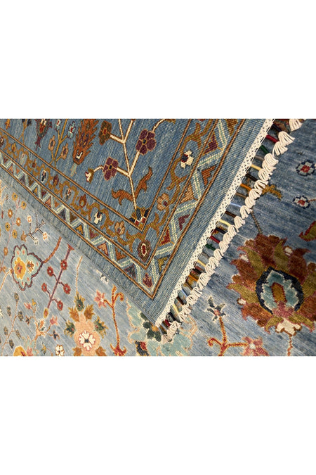 Afgan Rug Hand-Woven 100% Wool Natural Dye Elsanat Eseri with Harika SULTANI Design - MALLTURK
