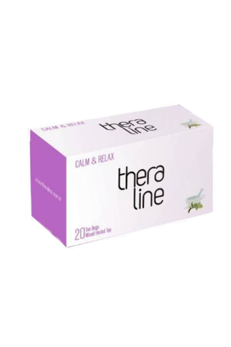 Theraline Calm & Relax Kräutertee-Filterbeutel (1 Schachtel) 20 Beutel