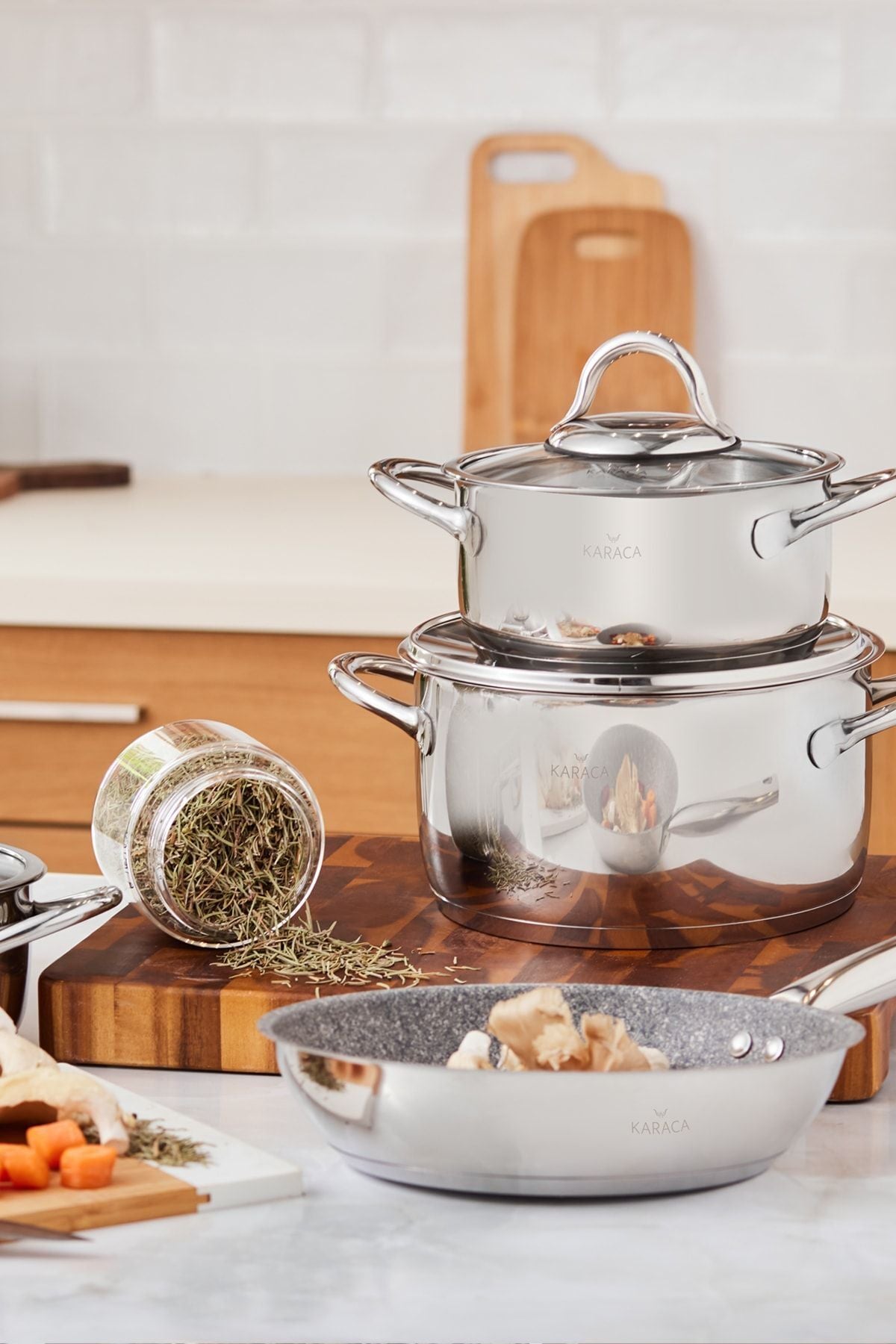 Karaca Cihangir 7 Piece Cookware Set