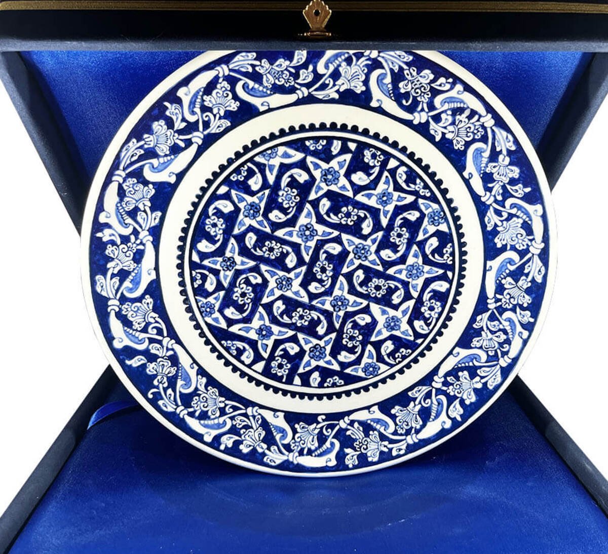 Cini Evi Vip Gift Rumi Iznik Tile Plate 30cm - MALLTURK
