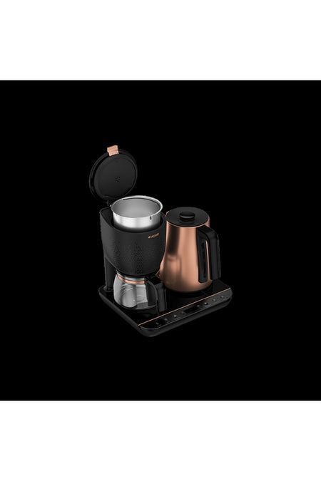 Arcelik Gurme CFM 9147 B Automatic Tea and Filter Coffee Machine - MALLTURK