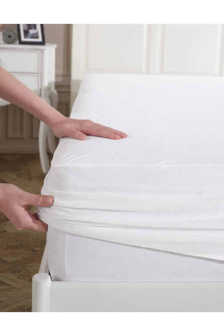 Lamassi Flex Cotton Cotton Fitted Mattress Protector - MALLTURK