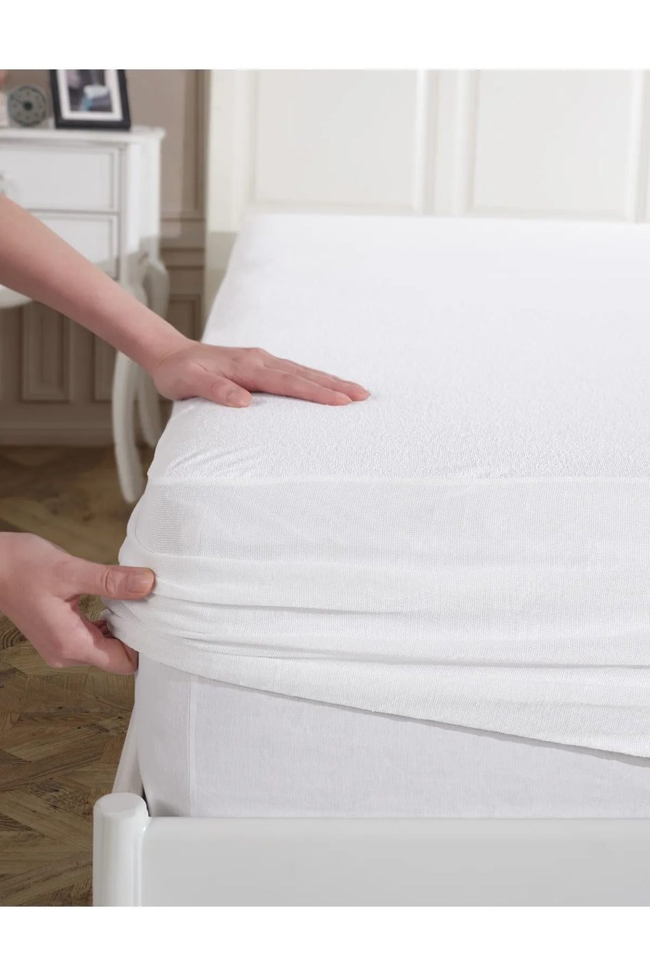 Lamassi Flex Cotton Cotton Fitted Mattress Protector - MALLTURK