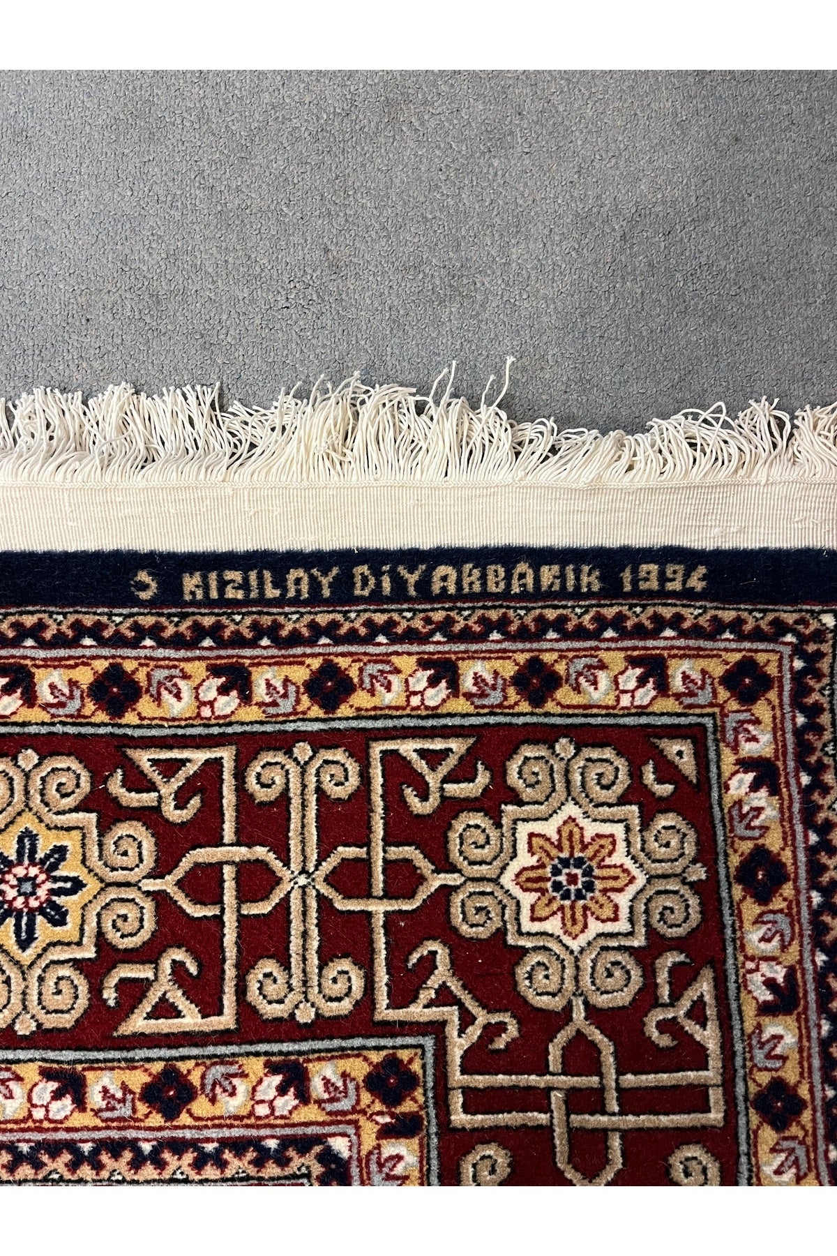 FT Halicilik Sumerbank Hereke Hand-Woven Rug 200x300 - 6 m2 Kafkas Design Saf Wool Antique Degerinde - MALLTURK