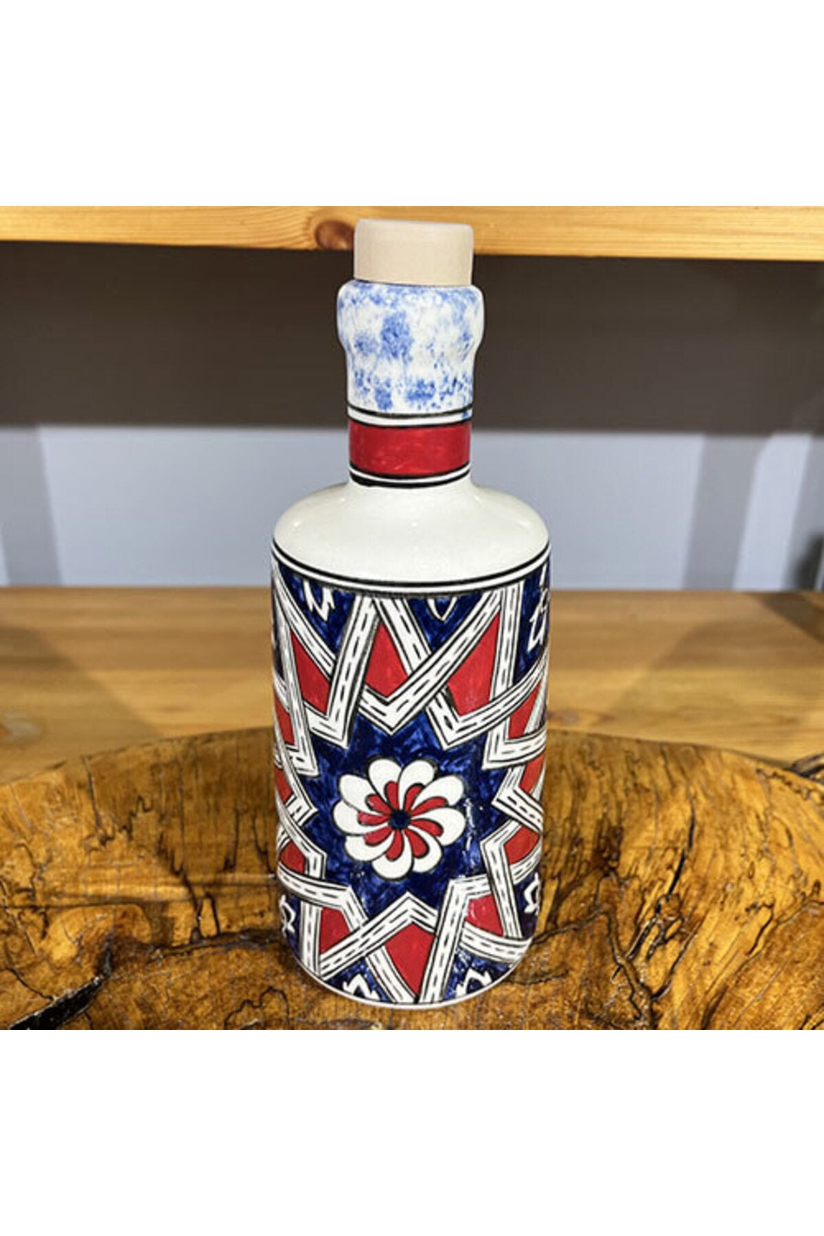 Cini Evi Seljuk Star Patterned Oil Dispenser - MALLTURK