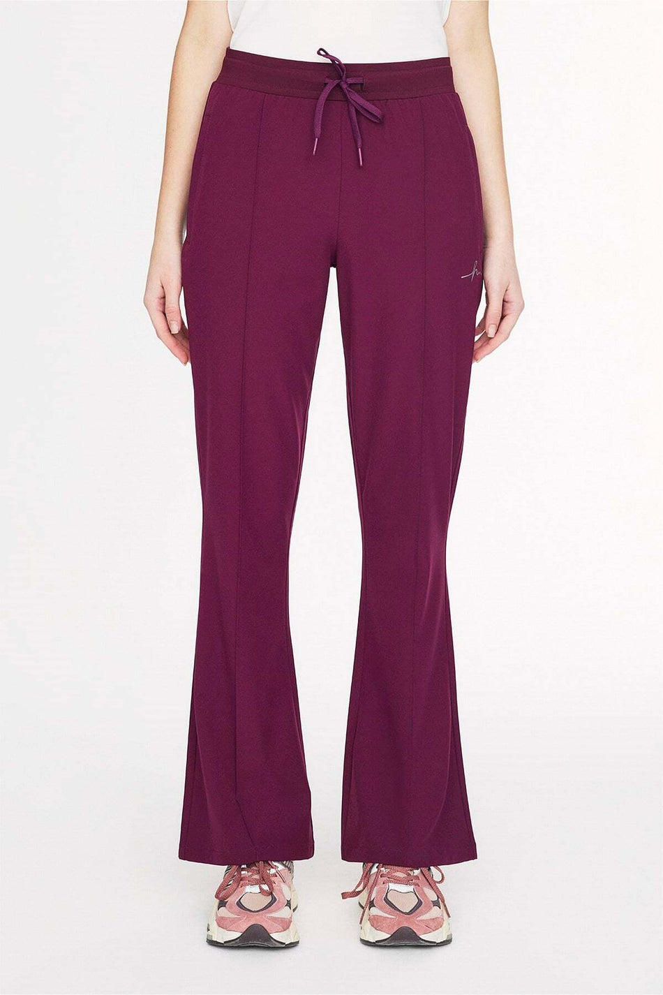 Hasema Active Spanish Flare Purple Sports Pants Tracksuit Bottoms ACT-2