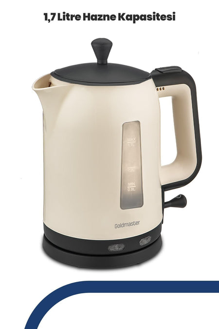 GoldMaster Dostane Glass Teapot BPA-Free Tea Maker and Water Kettle - MALLTURK