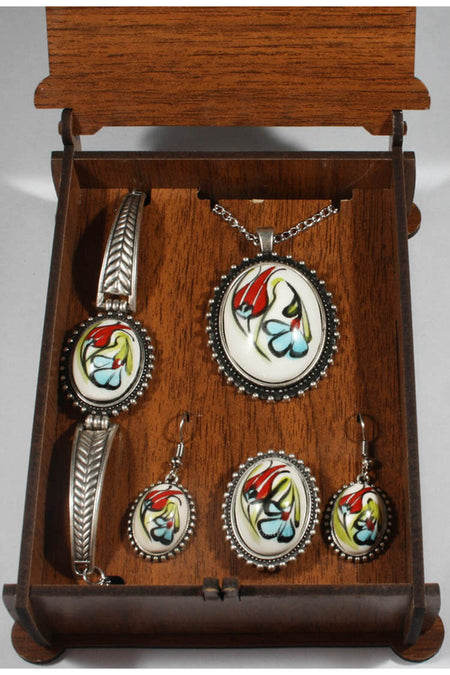 Cini Evi Tulip and Spring Jewelry Set - MALLTURK