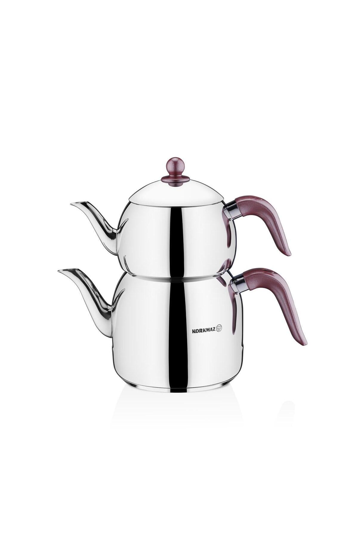 KORKMAZ Retro Rose Teapot Set 2.5 lt A195 - MALLTURK