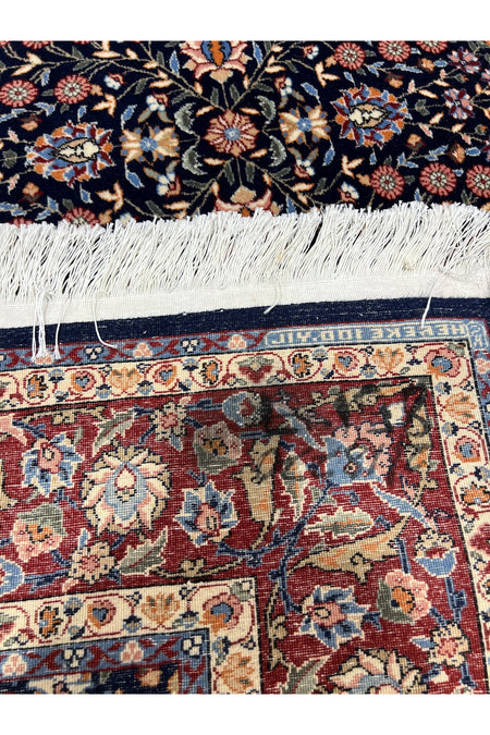 RD RAMAZAN DAG Hand Rug Art Hand-Woven Hereke Rug 100.Anniversary Series Seven Mountains Flower Design Size 235x150 - MALLTURK
