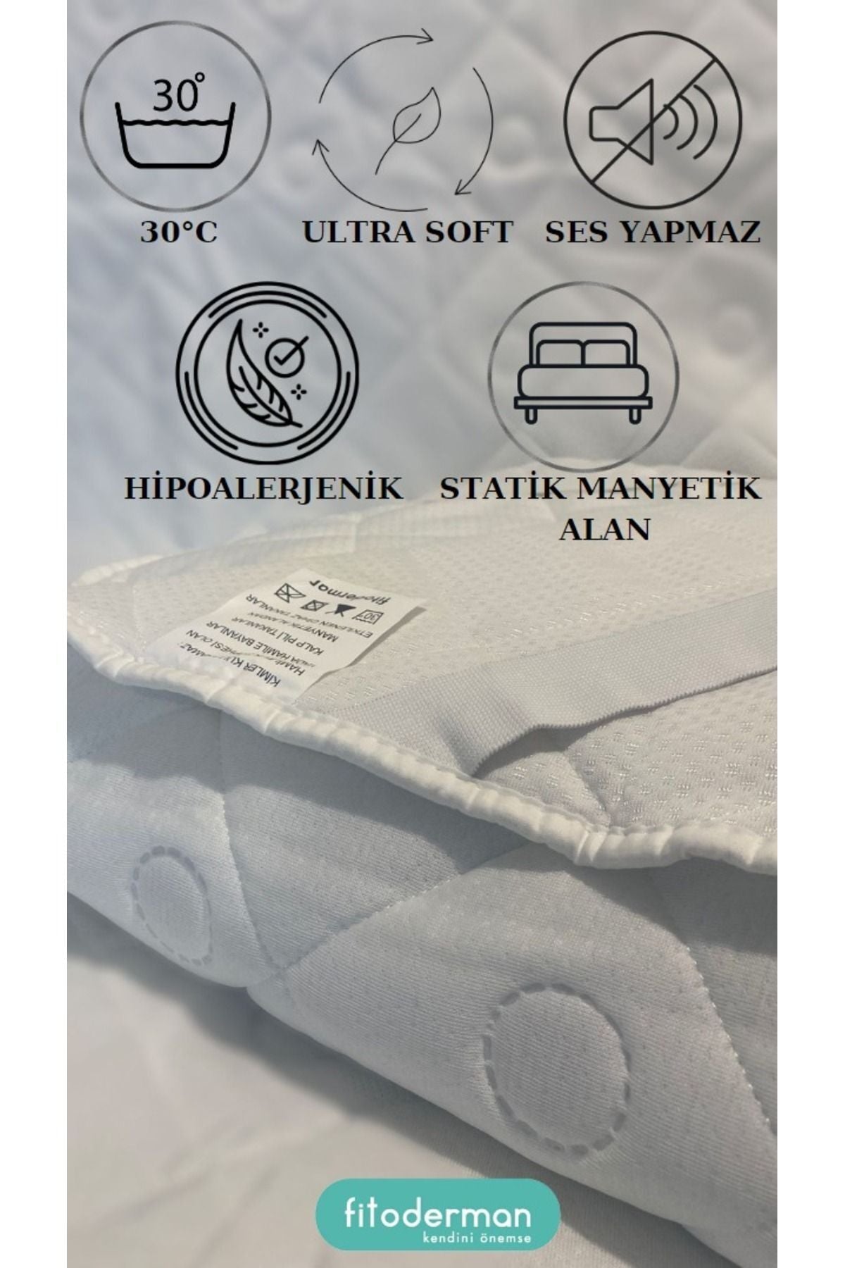 Fitoderman Manyetik Mattress Protector - MALLTURK