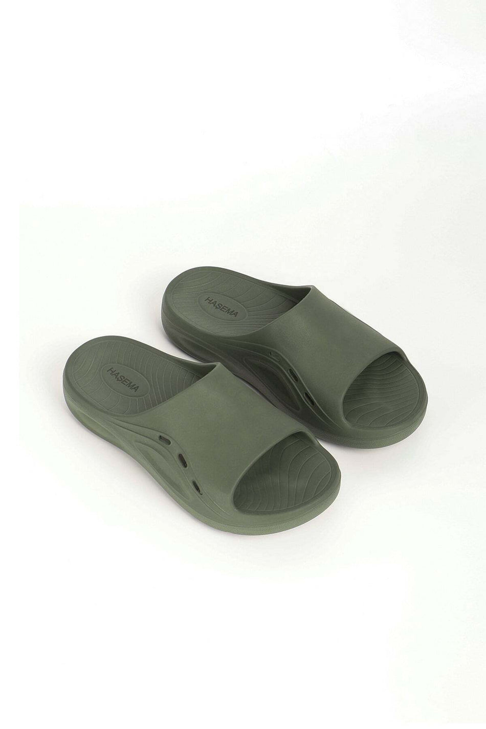 Hasema Men's Khaki Eva Beach Slippers 23701