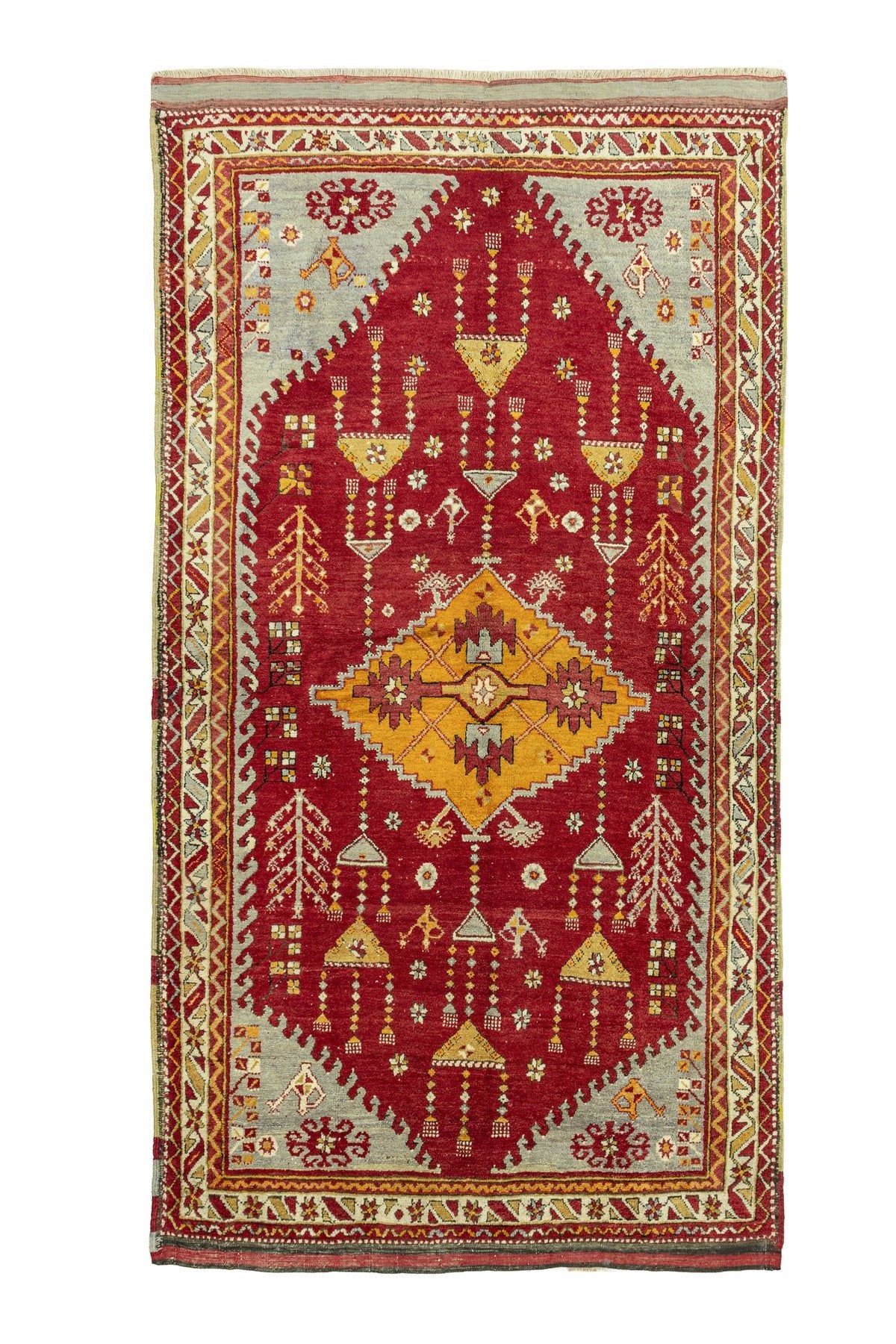 Soho Antiq Salin Geometric Design Dazkiri Rug 153x284 cm - MALLTURK