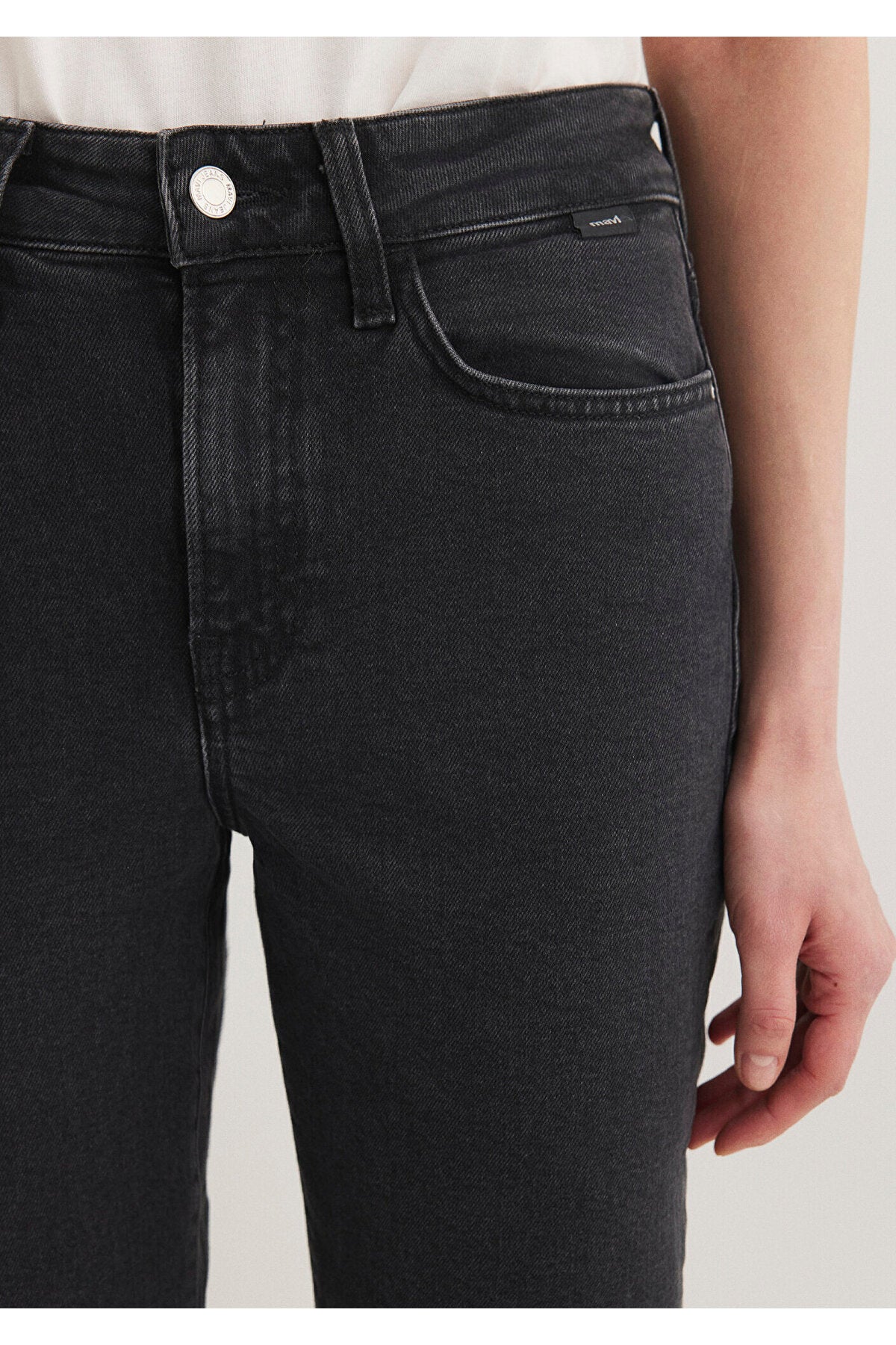 Cindy Real Mavi Dark Grey Jeans 100277-35250 - MALLTURK