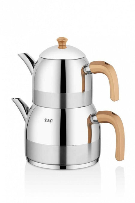 Tac Vanessa induction Base Teapot Set Rose Gold Tac-5896 - MALLTURK