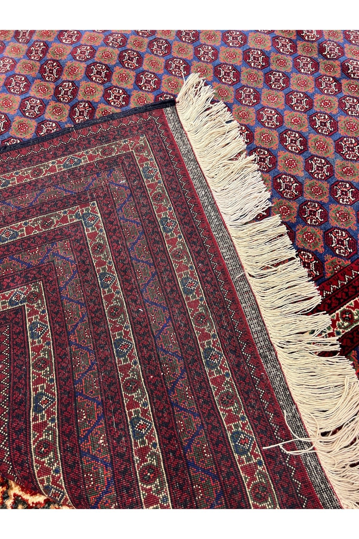 RD RAMAZAN DAG Hand Rug Art Hand-Woven Afgan Hoca Roshnai Rug Size 300x200. - MALLTURK