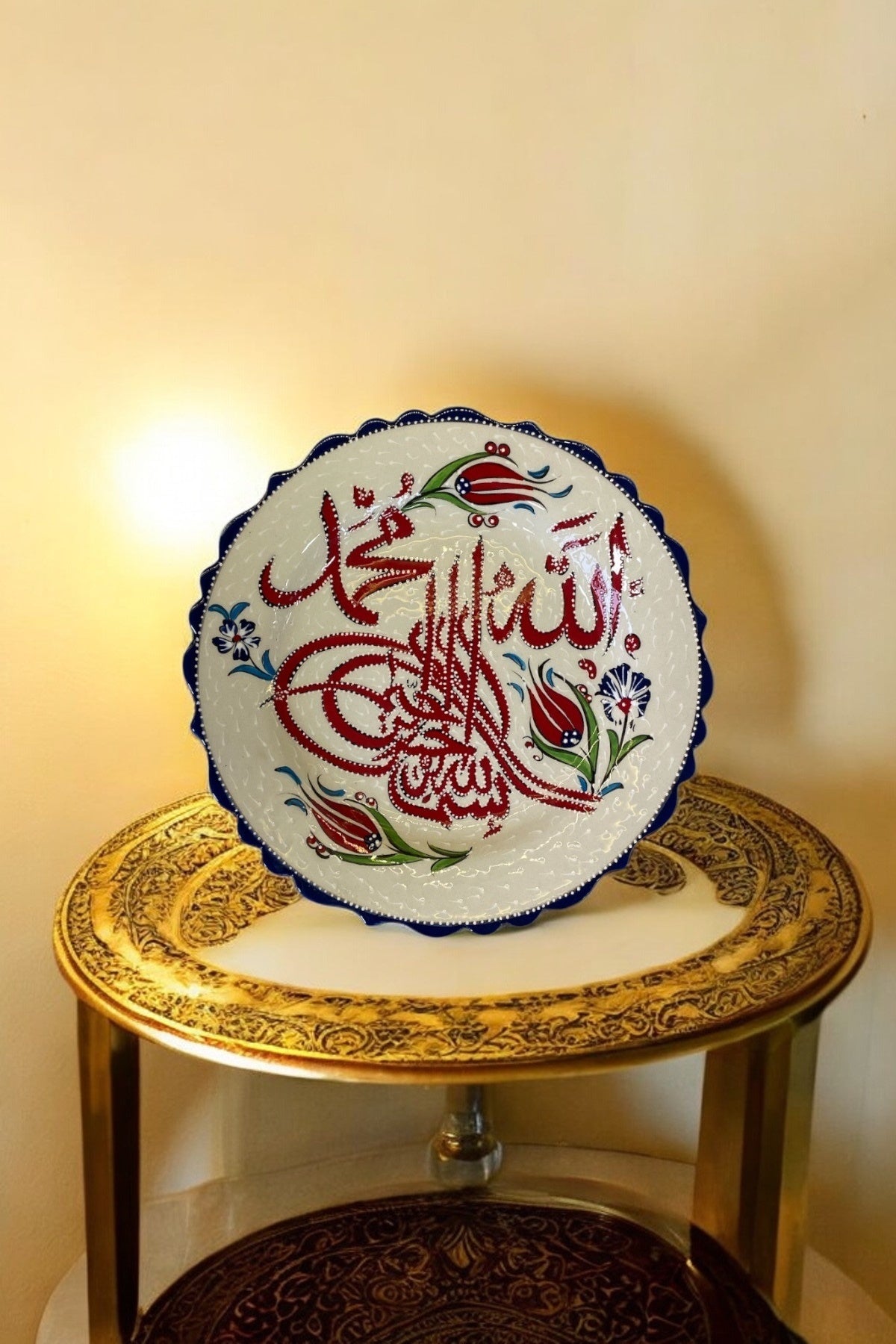 eporselen 25 cm Tile Plate - MALLTURK