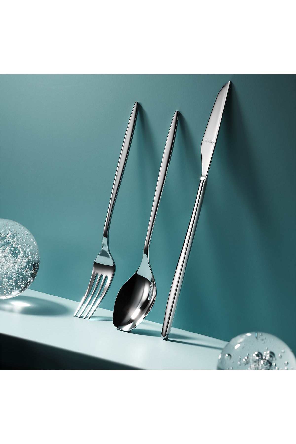 Aryildiz sidney 84 Piece 12 Place Setting Flatware Set - MALLTURK