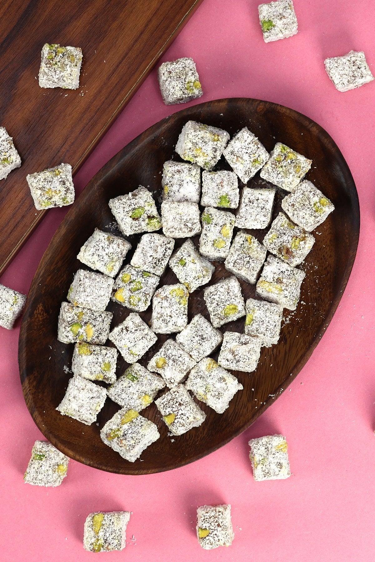 Derme Double Roasted Coconut Extra fistik Turkish Delight 260 g - MALLTURK