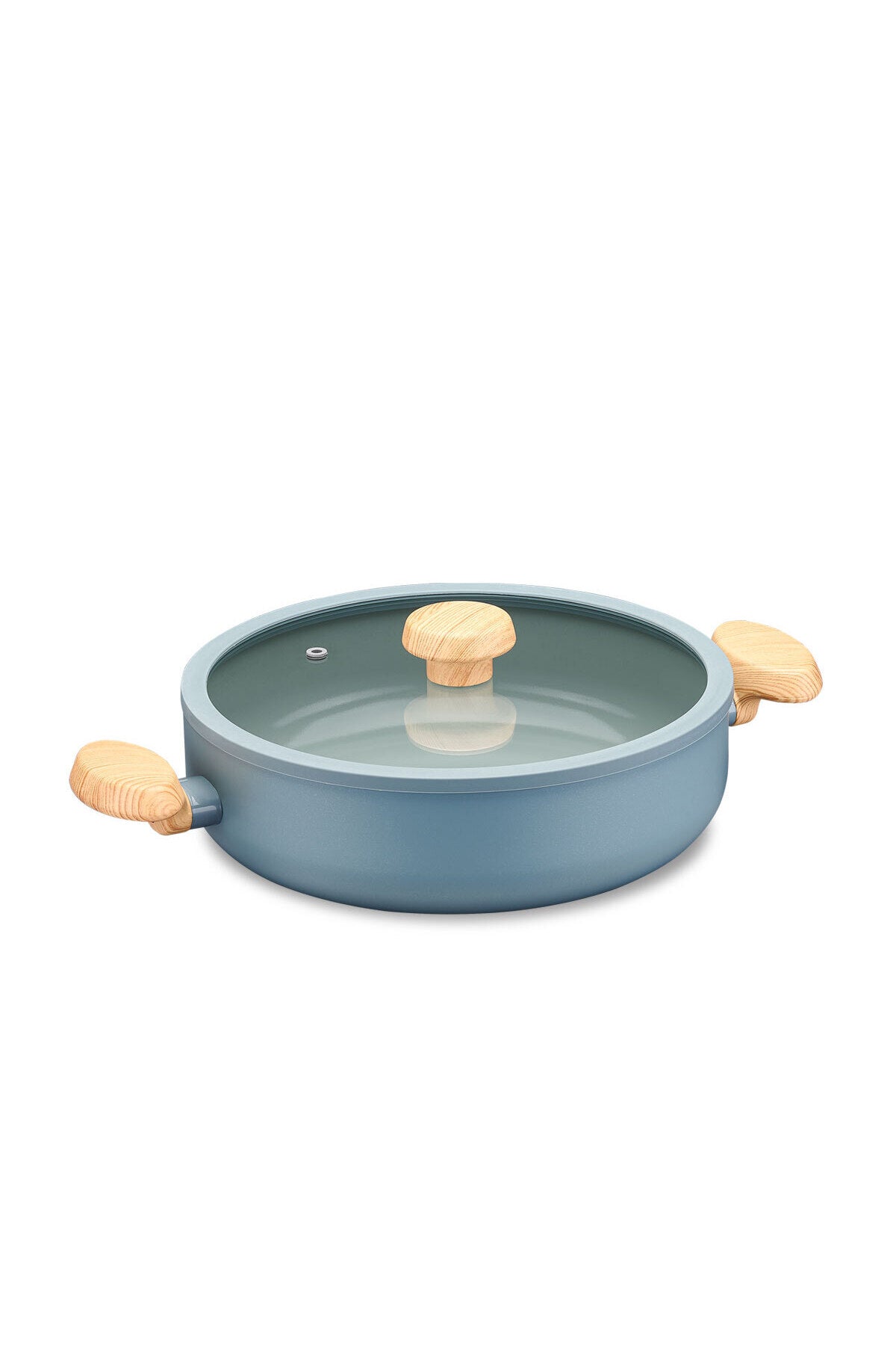 KORKMAZ Mia Sera Minta Shallow Pot