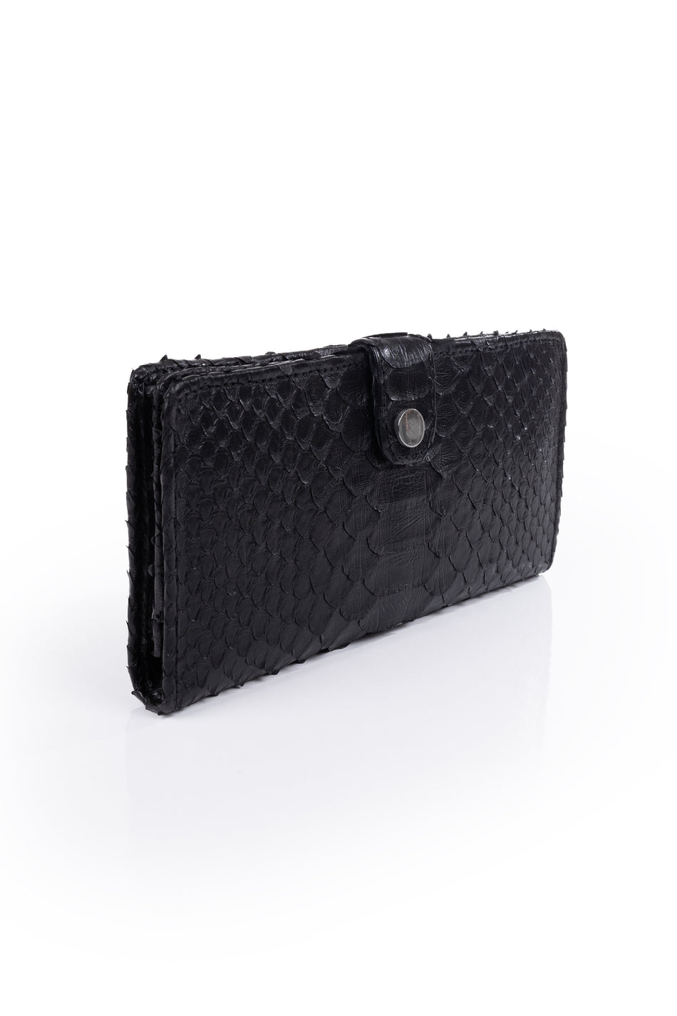 Fubileather Dusetos Genuine Leather Card Holder Detailed Snake Skin Wallet