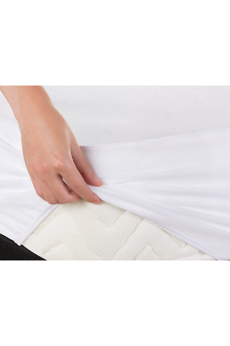 Madame Coco Alaise Waterproof Fitted Mattress Protector - MALLTURK