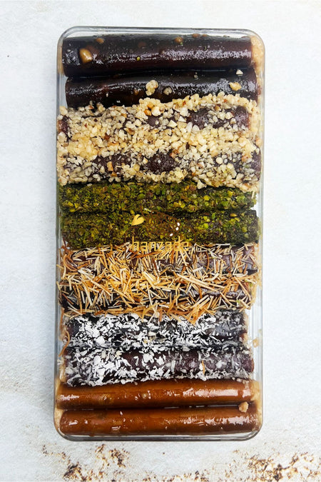 Hanzade Fruit Leather kome gumushane Assorted kalem Rolled 350 g - MALLTURK