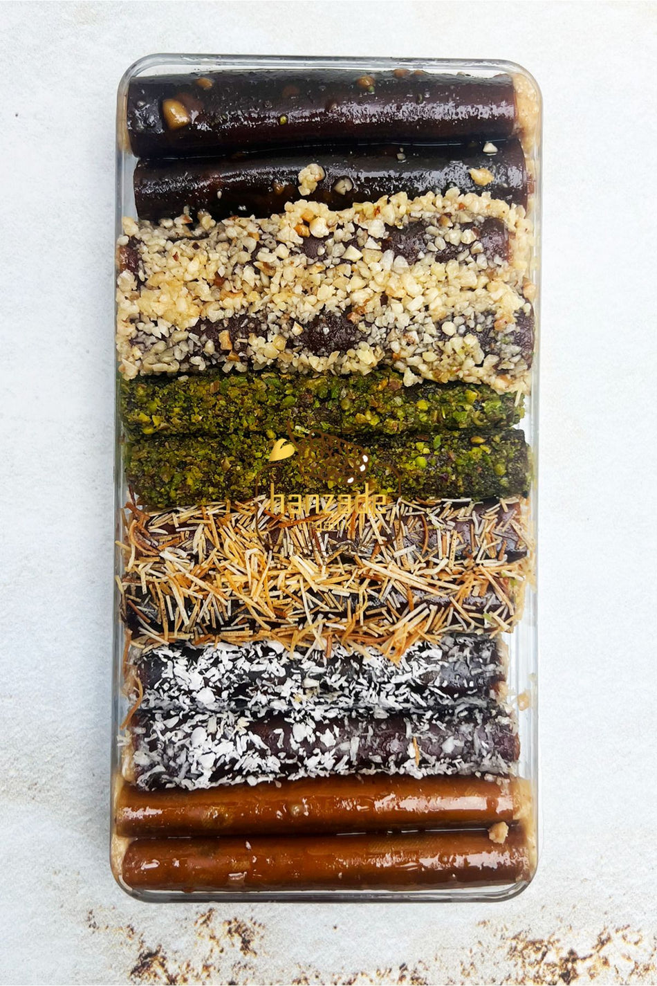Hanzade Fruit Leather kome gumushane Assorted kalem Rolled 350 g - MALLTURK