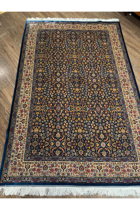 Rustikev Iranian Silk Hereke Rug - MALLTURK