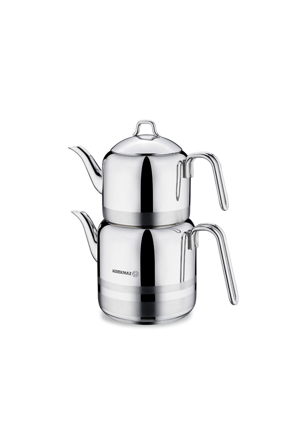 KORKMAZ Mega Teapot Set A113 Gray - MALLTURK