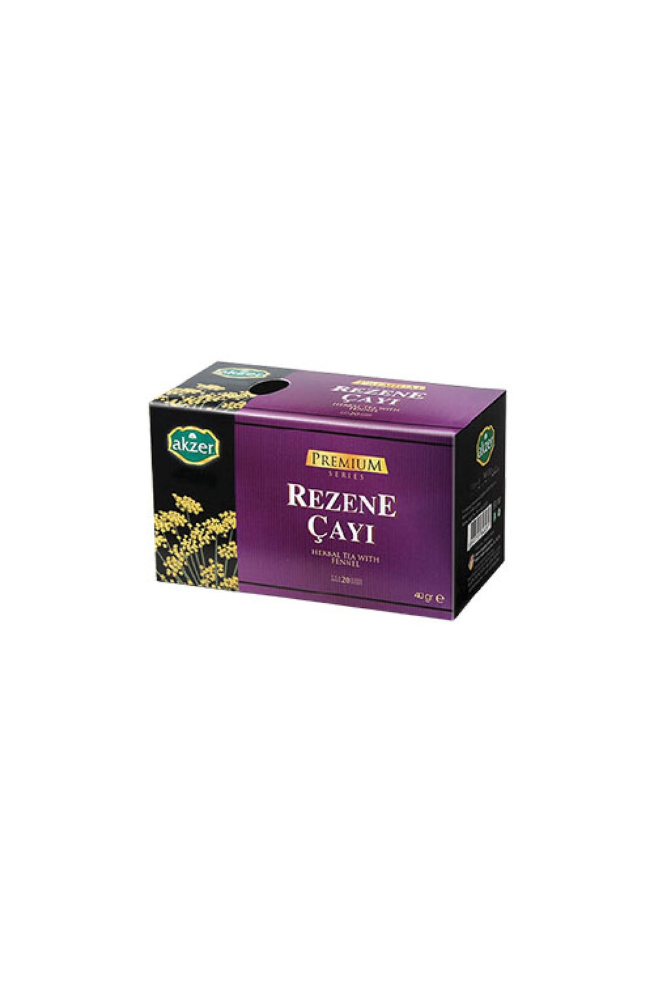 Akzer Fennel Tea, 20 Filter Bags