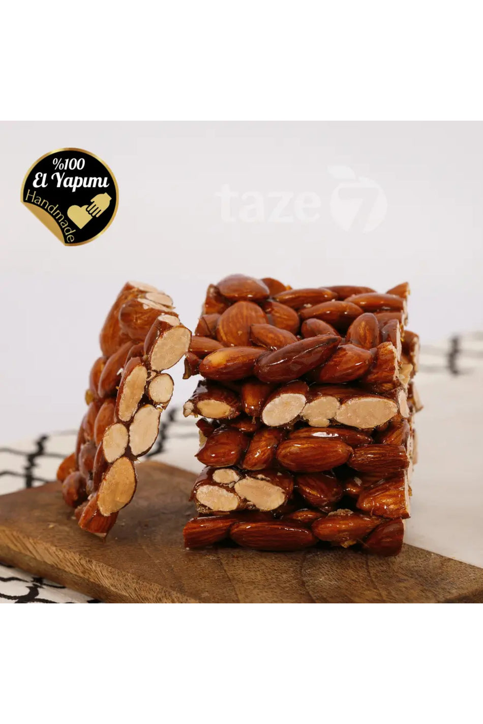 TAZE7 Honey Almond Brittle 140 g - MALLTURK