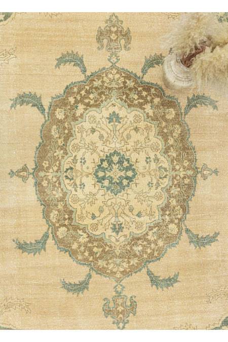 Soho Antiq Bangu Vintage Hand-Woven Isparta Rug 280x387 cm - MALLTURK