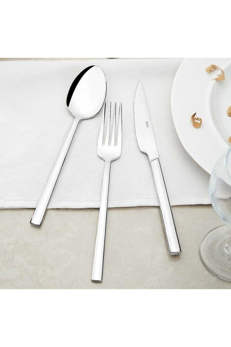 Nehir dalyan deri cantali 89 Piece Flatware Set Set - MALLTURK