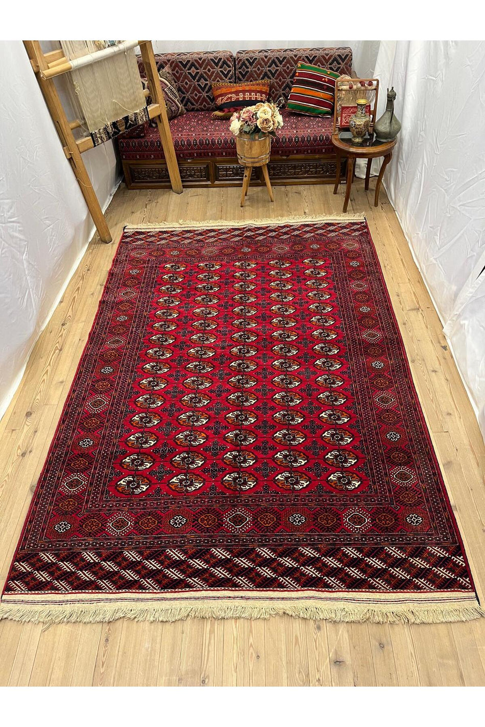 Sirvan Handwoven Afghan Rug - 185 x 270 - MALLTURK