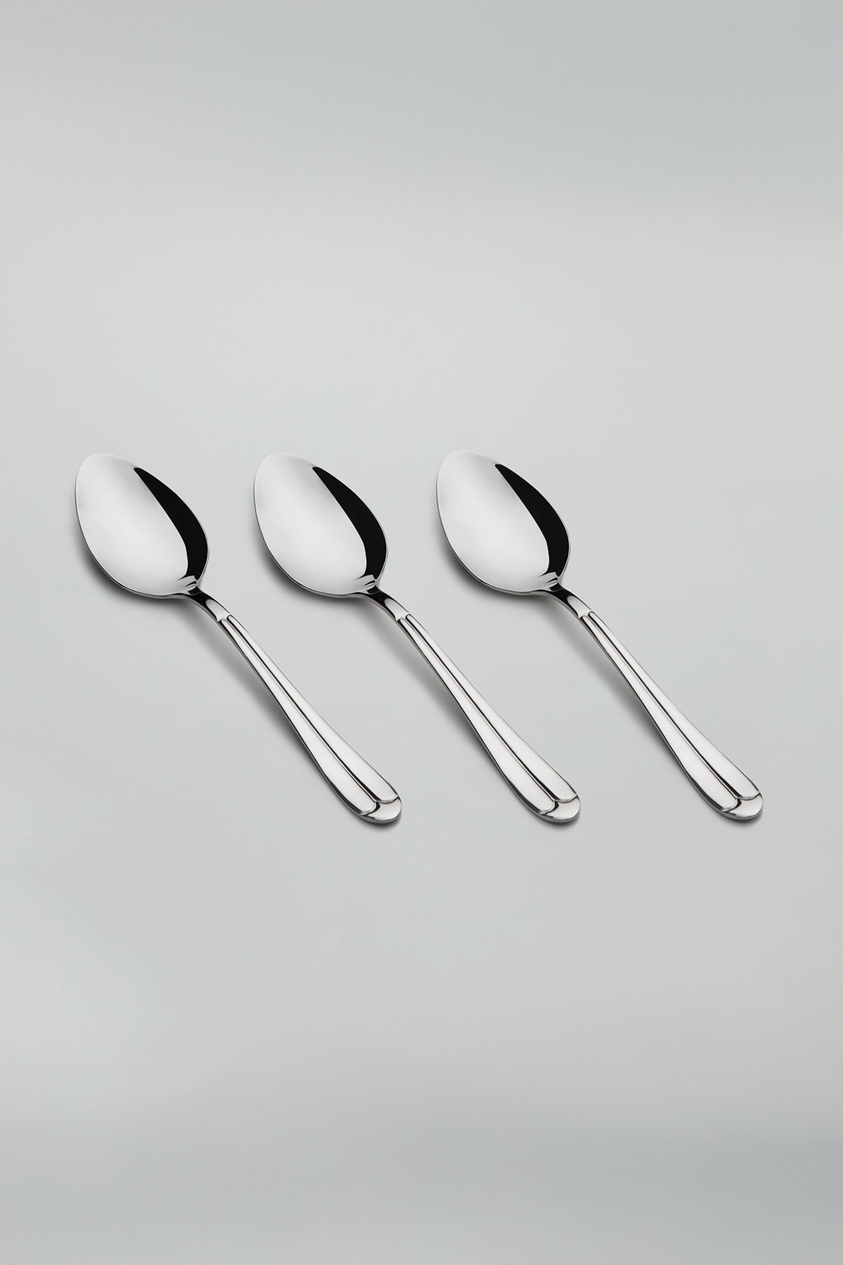 Nehir saray Plain 12 Piece yemek Spoon Set - MALLTURK