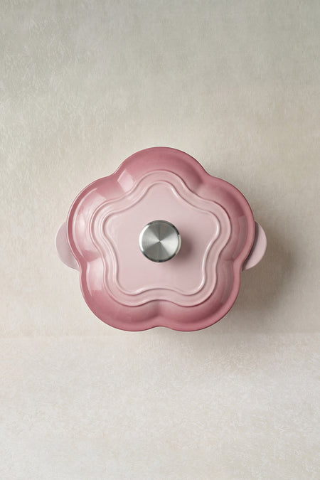 Karaca Flower Emayeli Demir Cast Pot - MALLTURK