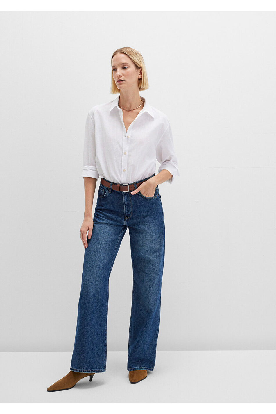 Mavi Malibu Mid Used Denim Jeans 8810152-91317 - MALLTURK