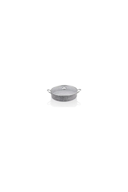 Tac Ultra Granite Kulplu Shallow Pot - MALLTURK