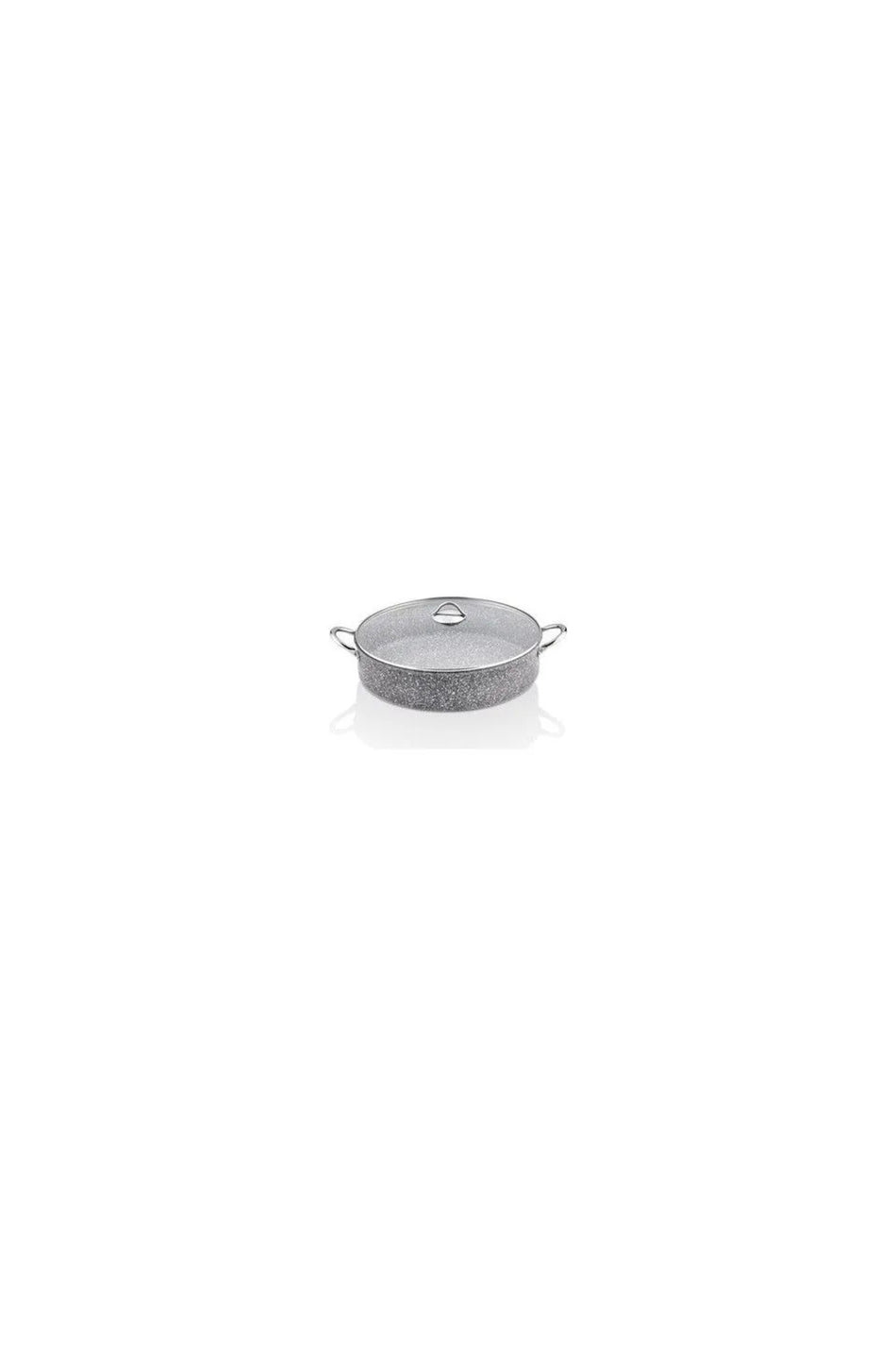 Tac Ultra Granite Kulplu Shallow Pot - MALLTURK