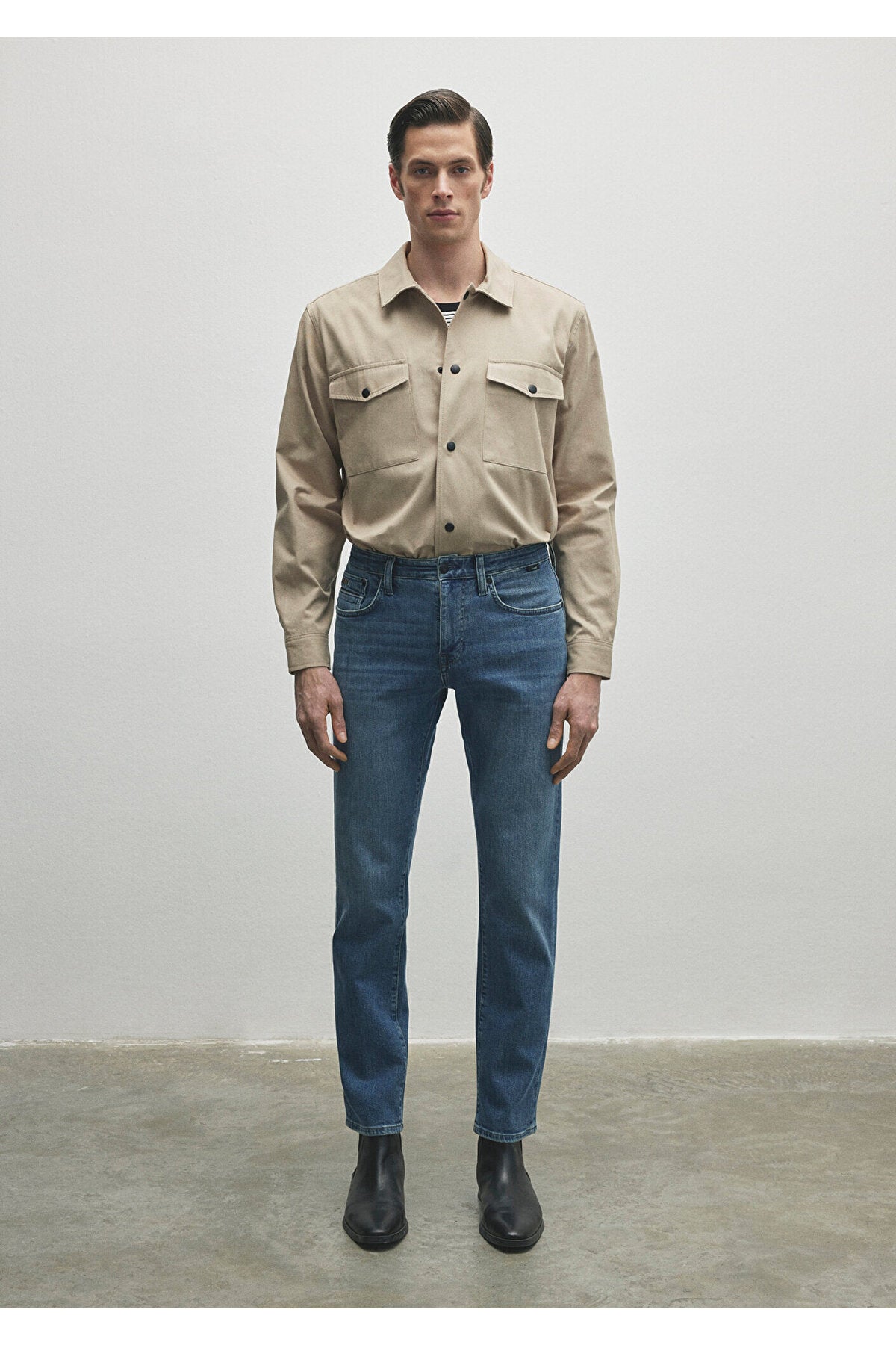Mavi Martin Black Foggy Light Jeans 0037882874 - MALLTURK