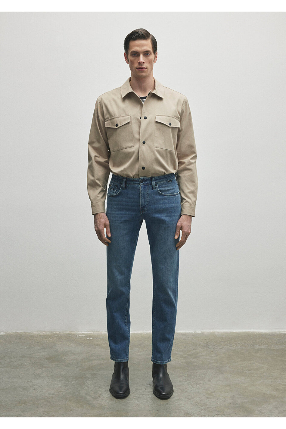 Mavi Martin Black Foggy Light Jeans 0037882874 - MALLTURK