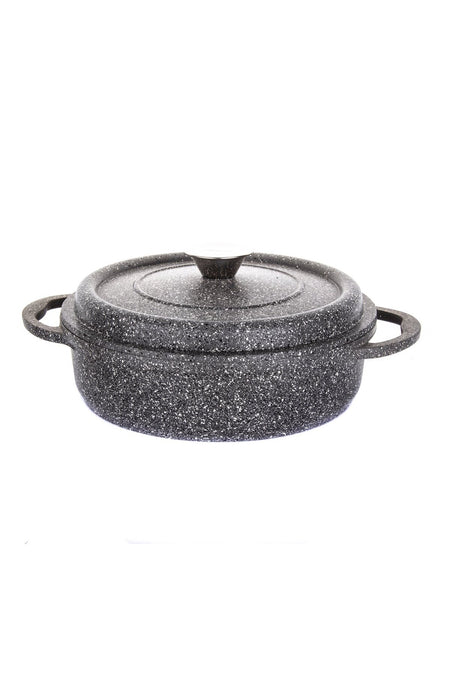 Aryildiz T-T Cast Alu Granitium Shallow Pot