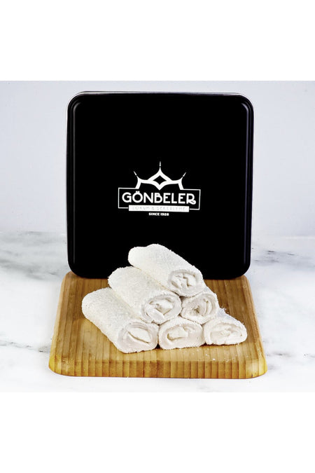 Gonbeler Sultan Style manda Cream Flavored Turkish Delight 500 g - MALLTURK