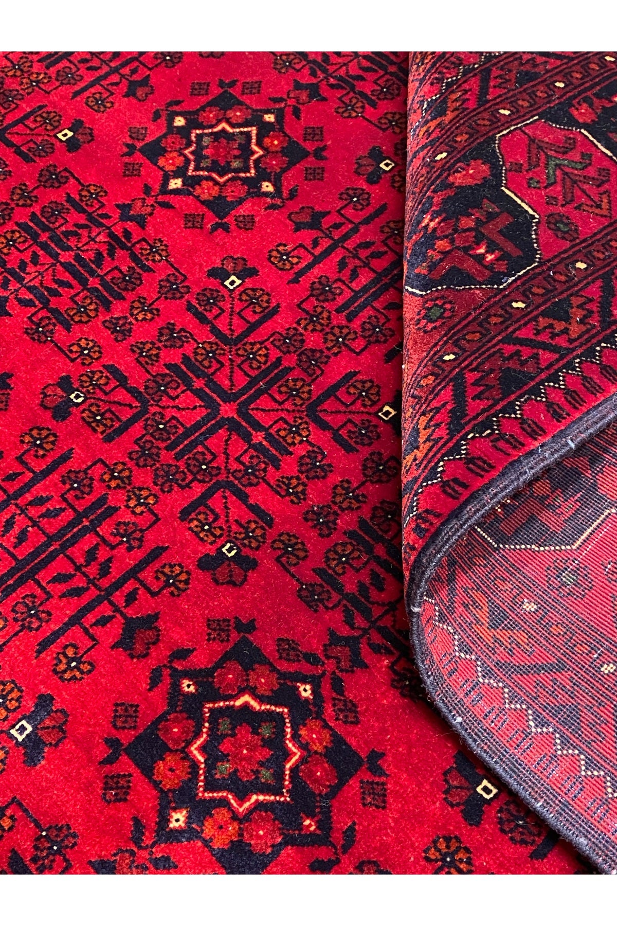 fethiyehalikilim Hand-Woven Afghan Bilecik Rug %100 Wool %100 Hand-Woven Natural Decorative Rug Handcrafted Original Design