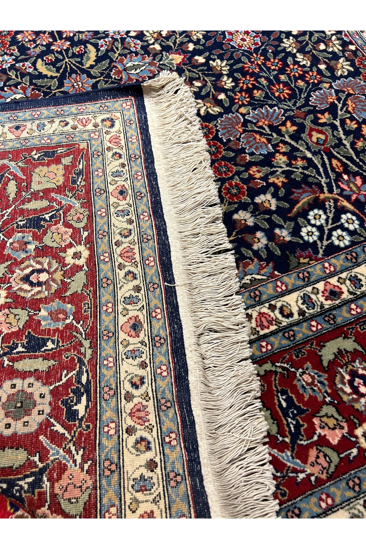 RD RAMAZAN DAG Hand Rug Art Hand-Woven Hereke Rug Seven Mountains Flower Size 240x165.. - MALLTURK