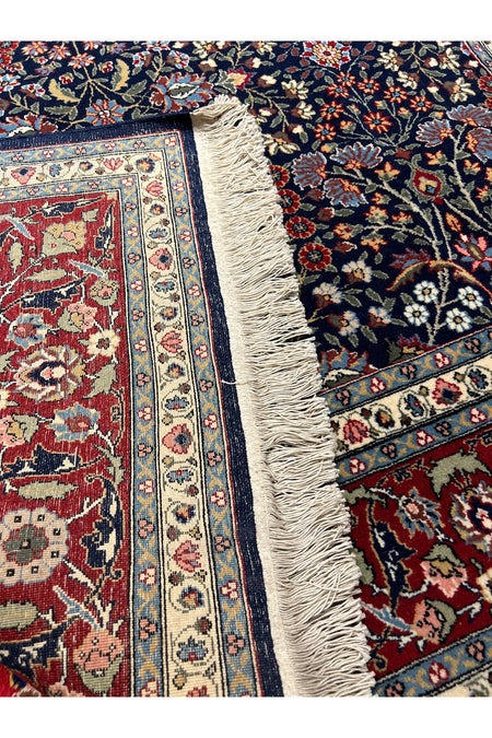 RD RAMAZAN DAG Hand Rug Art Hand-Woven Hereke Rug Seven Mountains Flower Size 240x165.. - MALLTURK